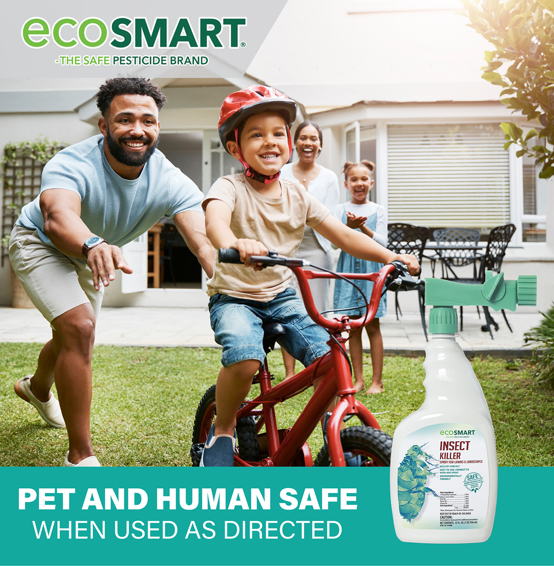 ecosmart 64 oz. natural plant-based indoor/outdoor home pest control Lawn Insect Killer – 32 oz – Hose End – EcoSMART a div. of the Kittrich Corporation
