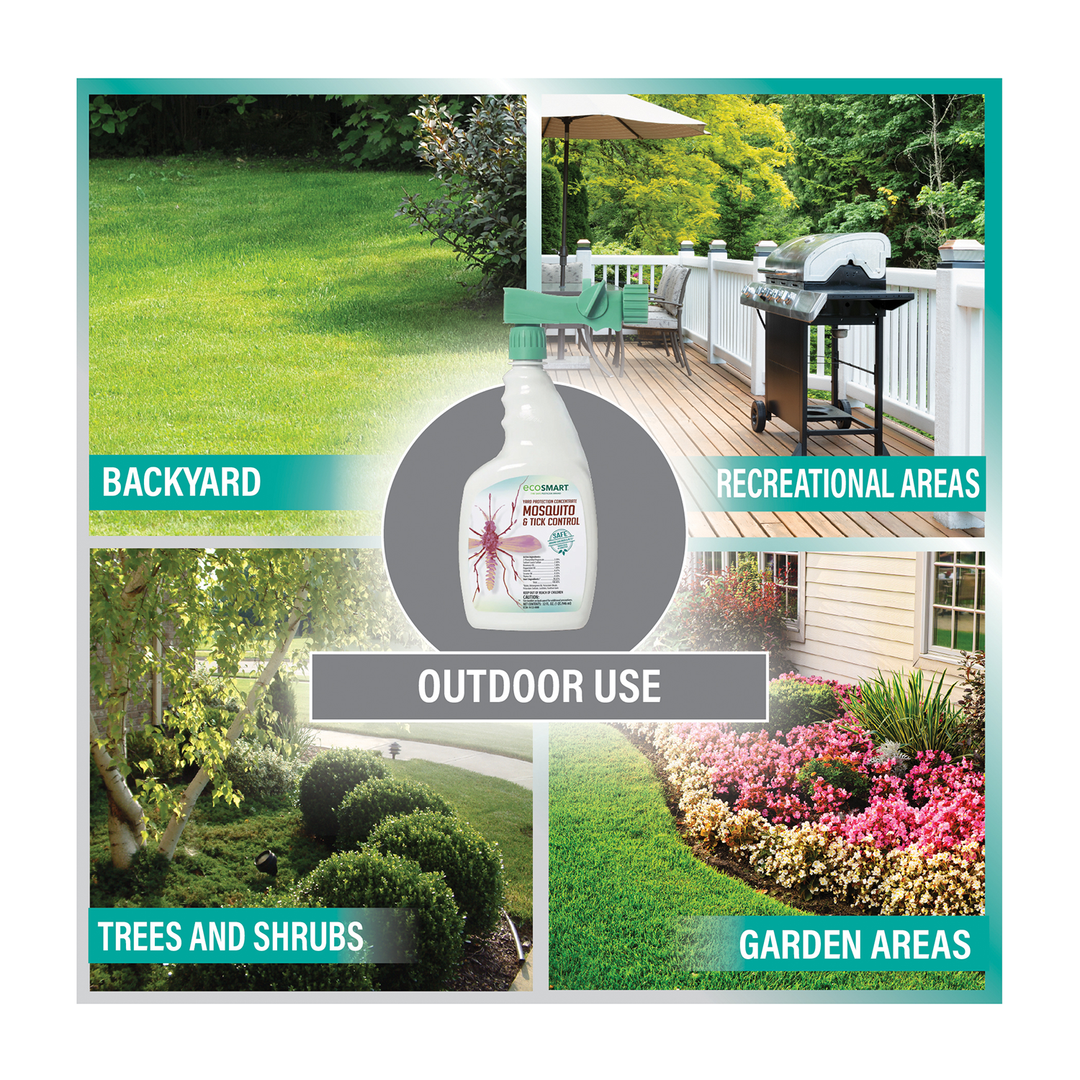 Mosquito & Tick Control – 32 oz – Hose End – EcoSMART a div. of