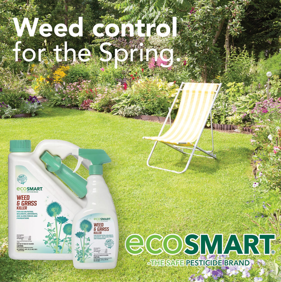 ecosmart herbicide Weed & Grass Killer – 64 oz – Ready to use – EcoSMART a div. of the  Kittrich Corporation