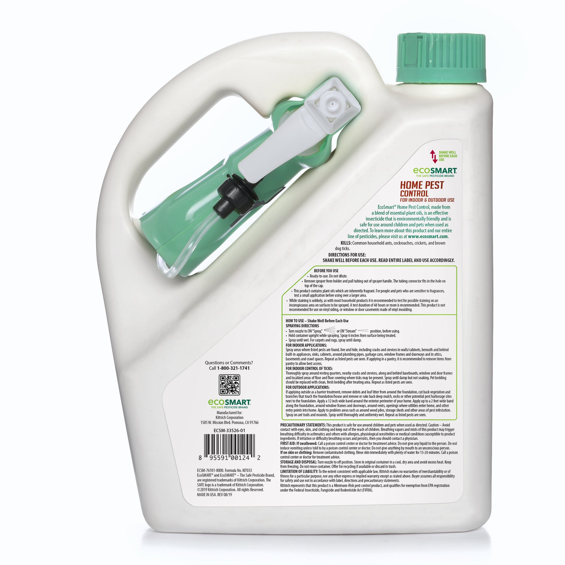 organic pest control for indoor plants Home Pest Control – 64 oz – Ready to use – EcoSMART a div. of the Kittrich Corporation